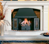 1800 model gas fireplace