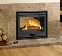 2510 woodburning & multi-fuel Cassette fireplace