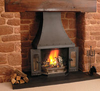 2700 model woodburning fireplace